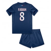 Fotballdrakt Barn Paris Saint-Germain Fabian Ruiz #8 Hjemmedraktsett 2024-25 Kortermet (+ Korte bukser)